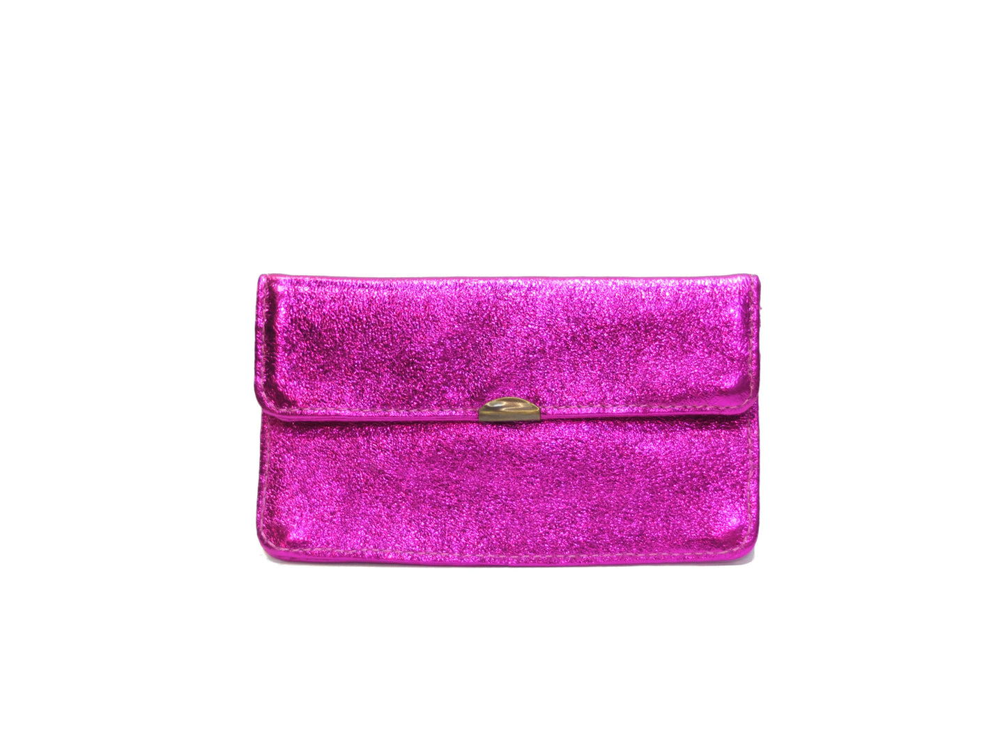 Porte monnaie cuir tout en un compact: Noisette