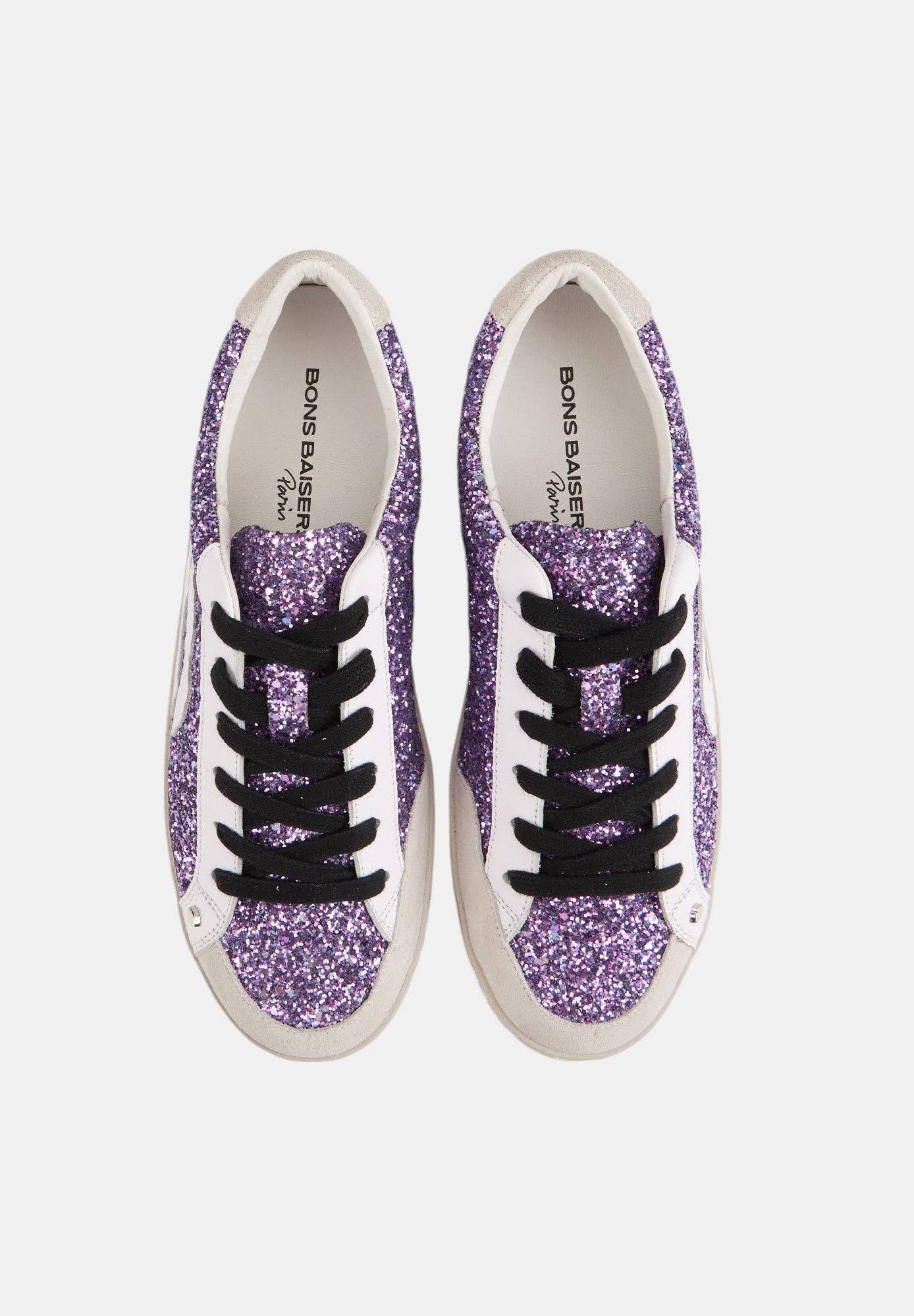 Colette-Glitter Violet: