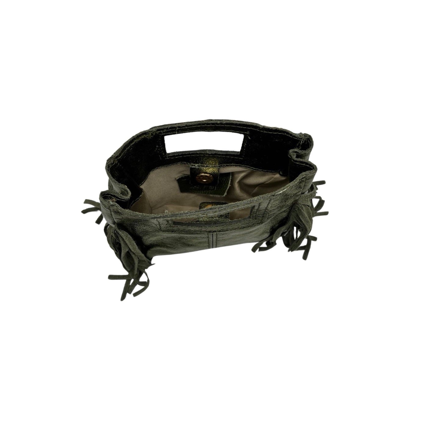 SAC A MAIN CUIR IRISE MARION SMALL: OR