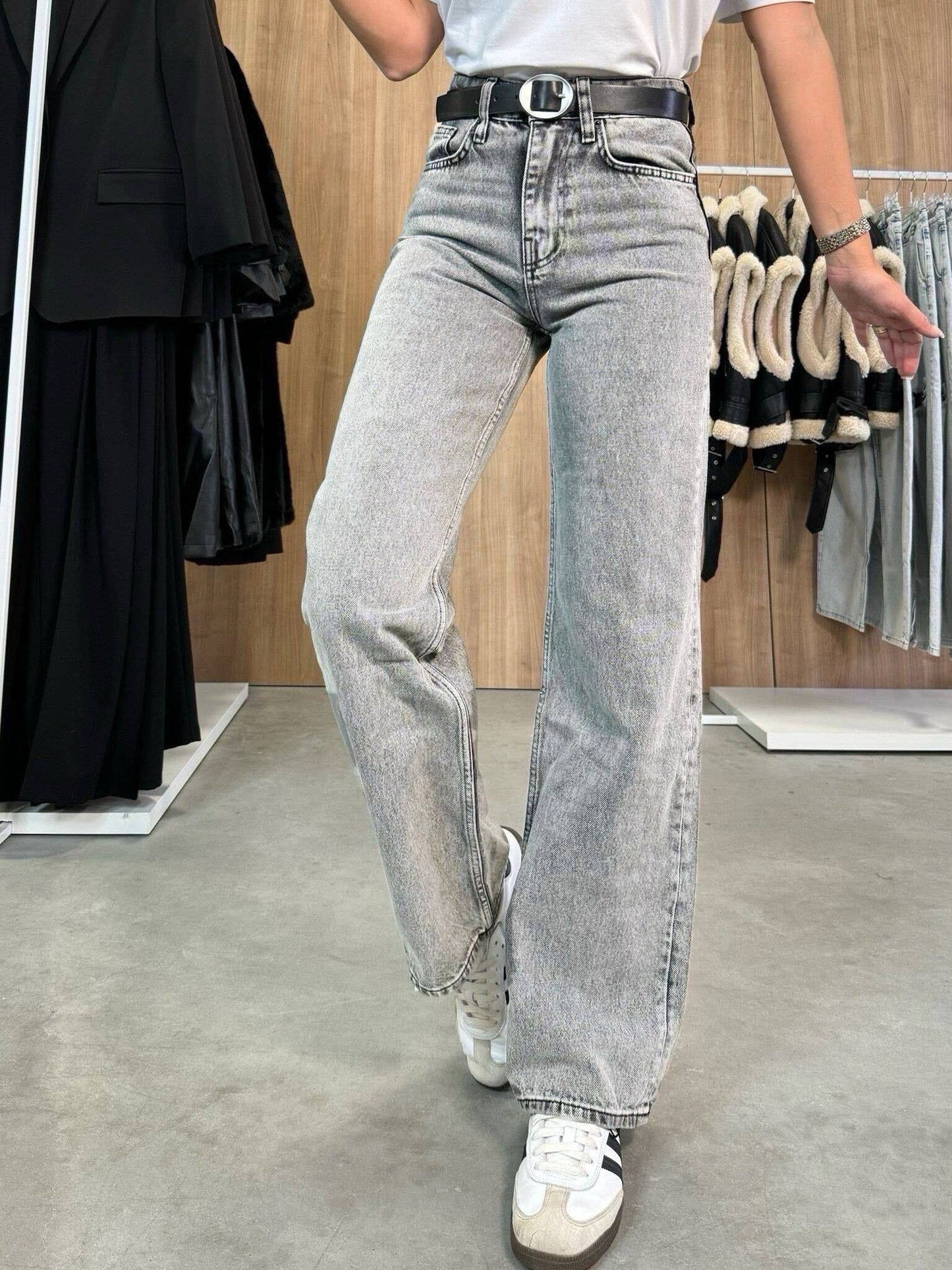 Jean Large Femme Wide leg