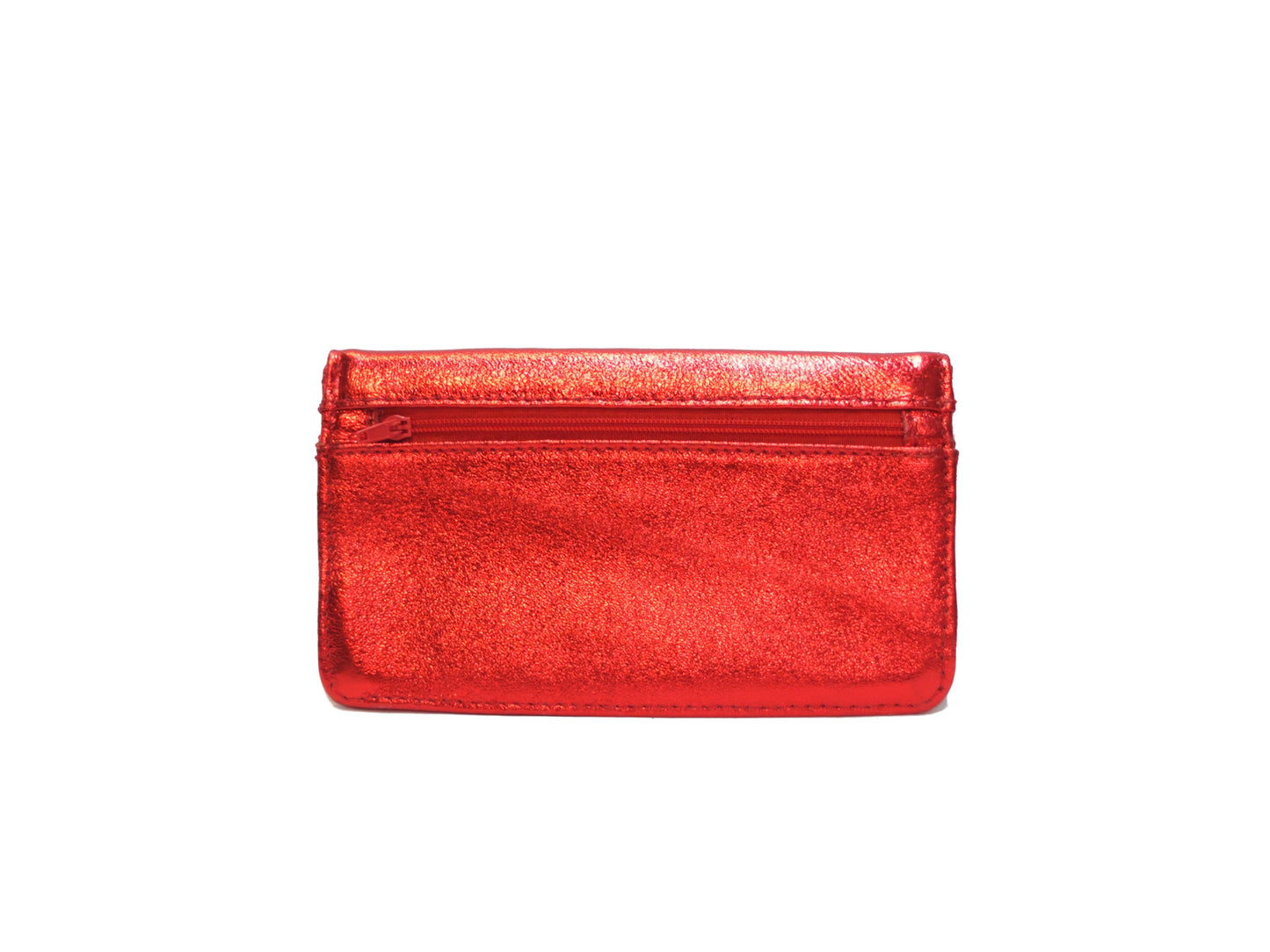 Porte monnaie cuir tout en un compact: Léopard