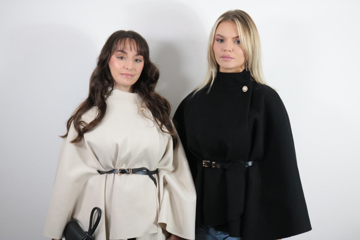 Poncho avec ceinture –