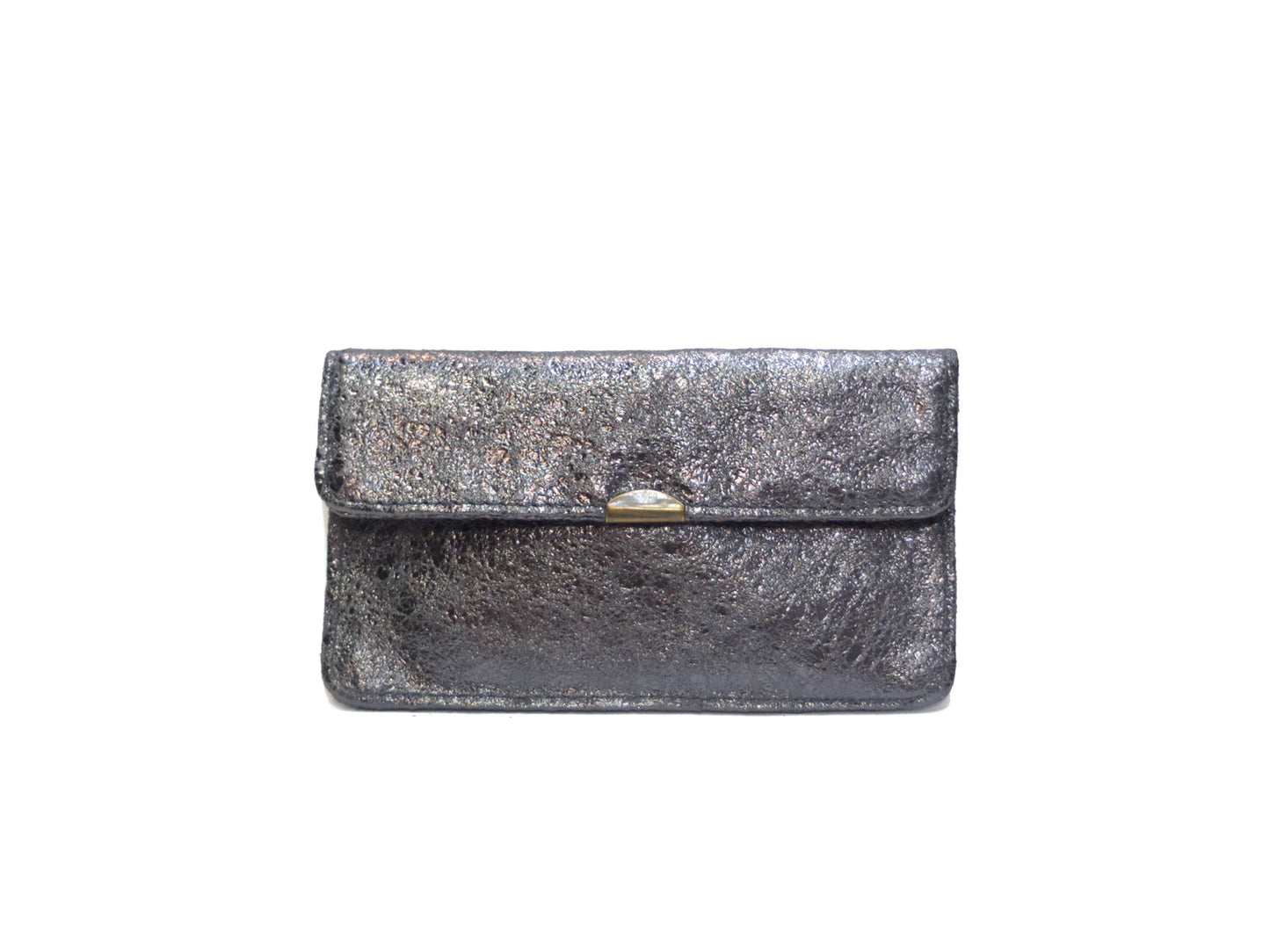 Porte monnaie cuir tout en un compact: Léopard