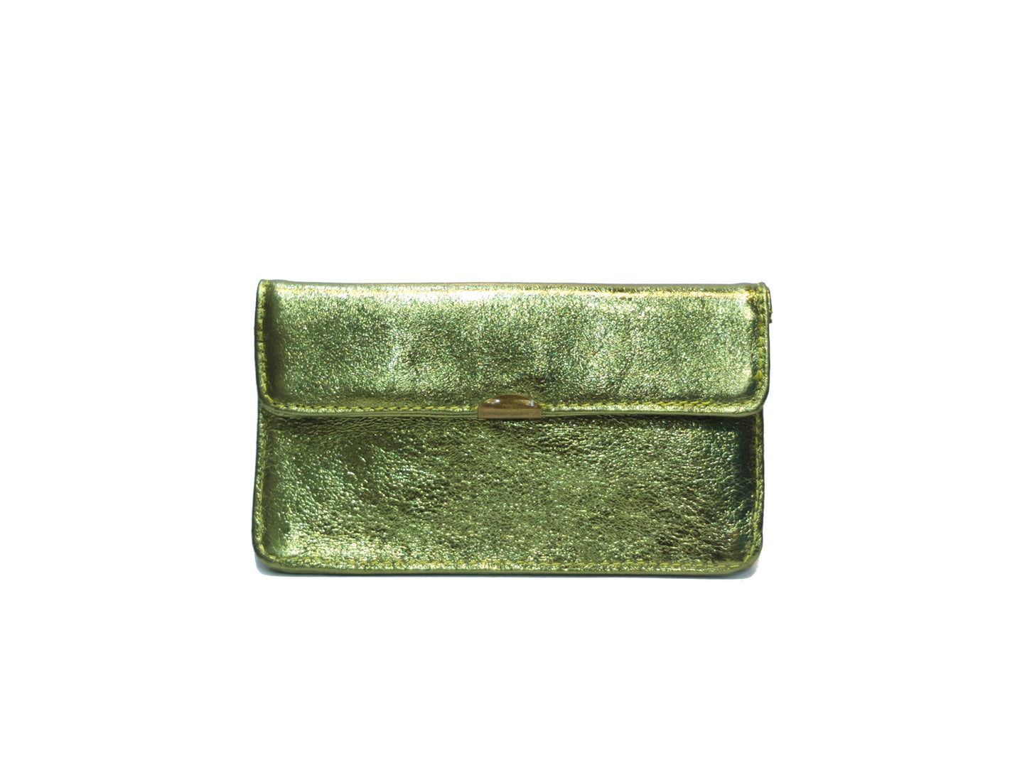 Porte monnaie cuir tout en un compact: Noisette