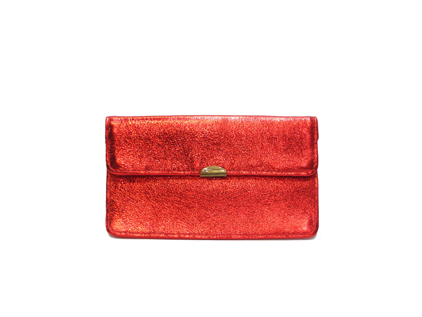Porte monnaie cuir tout en un compact: Noisette