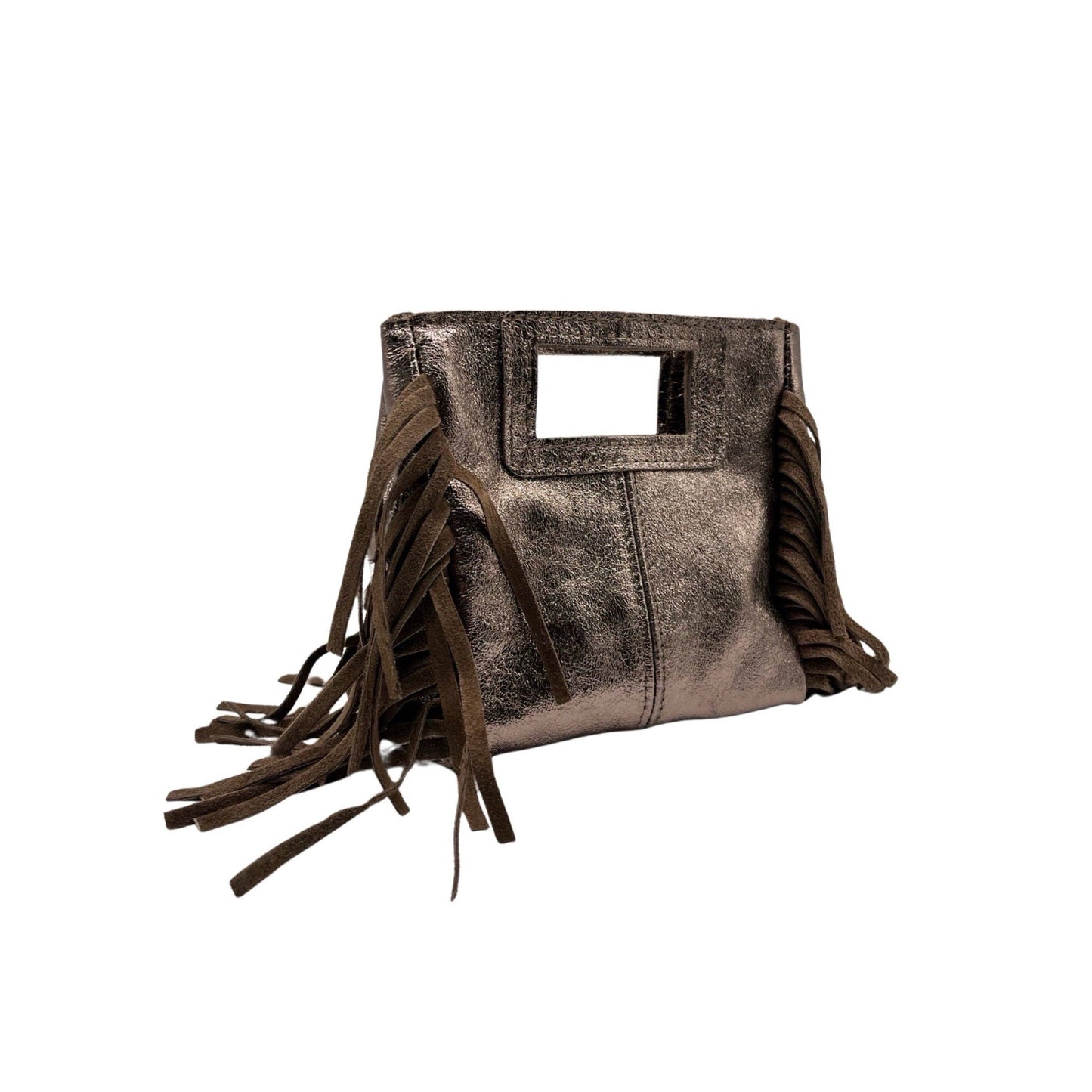 SAC A MAIN CUIR IRISE MARION SMALL: OR