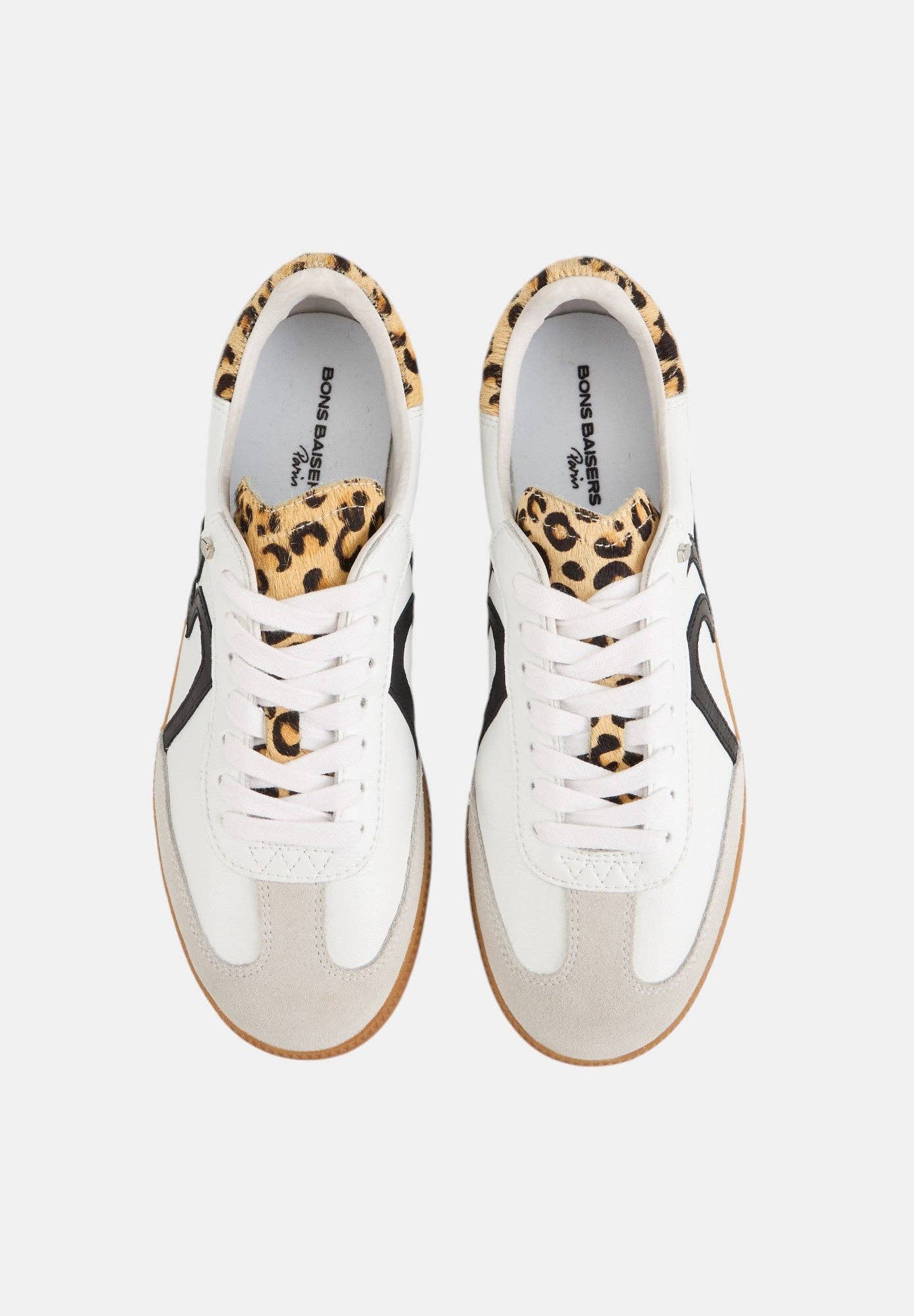 Billie-Blanc Leopard Noir: