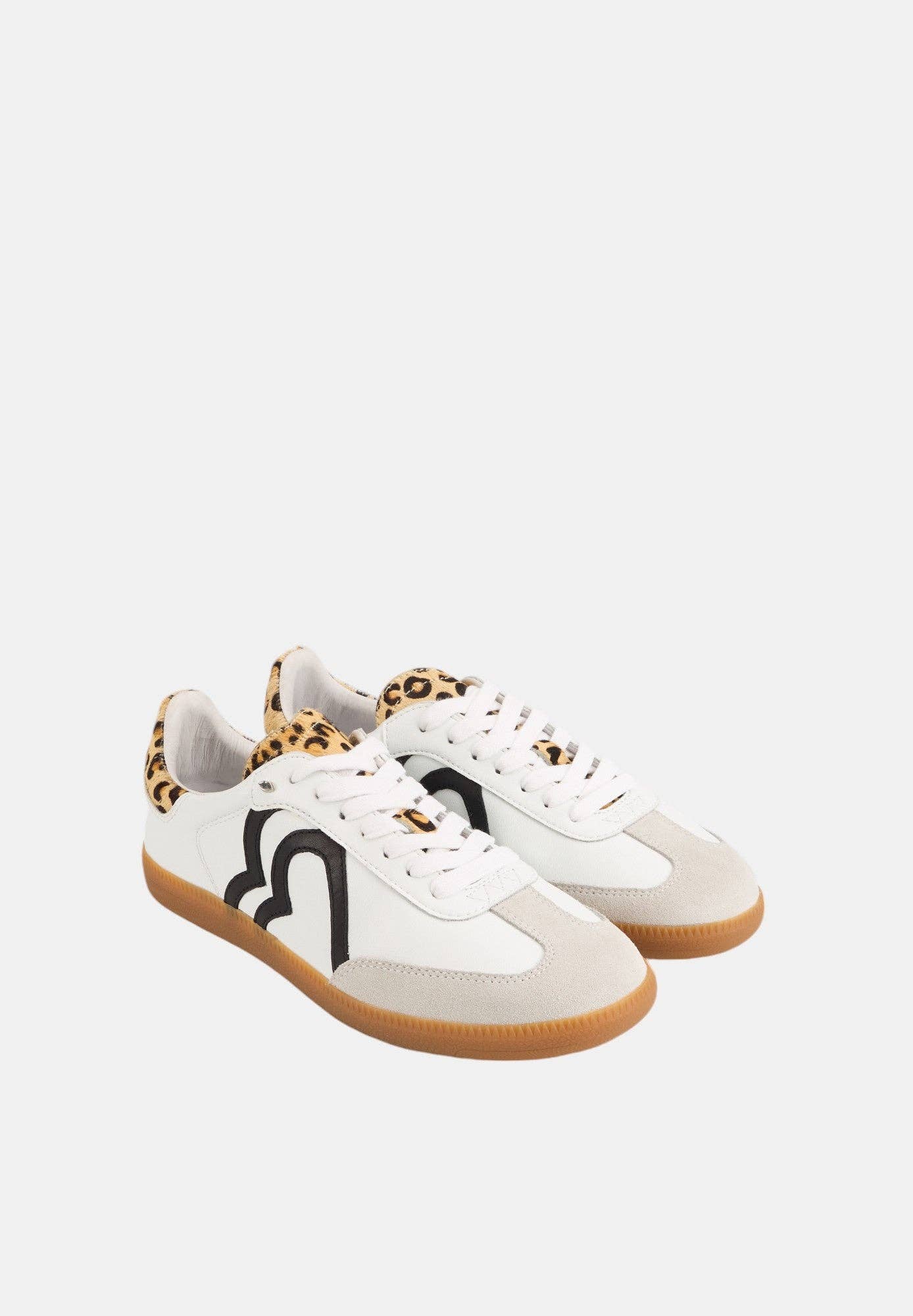 Billie-Blanc Leopard Noir: