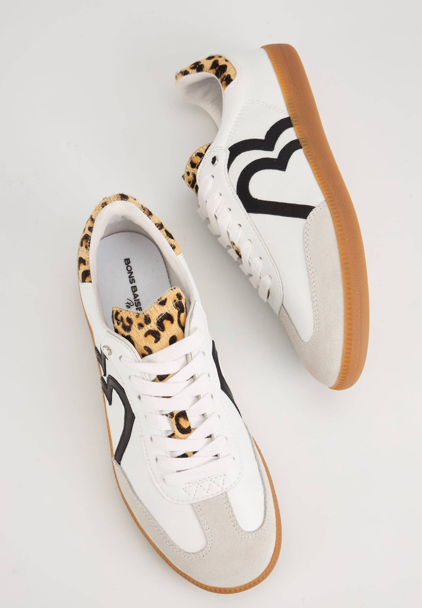 Billie-Blanc Leopard Noir: