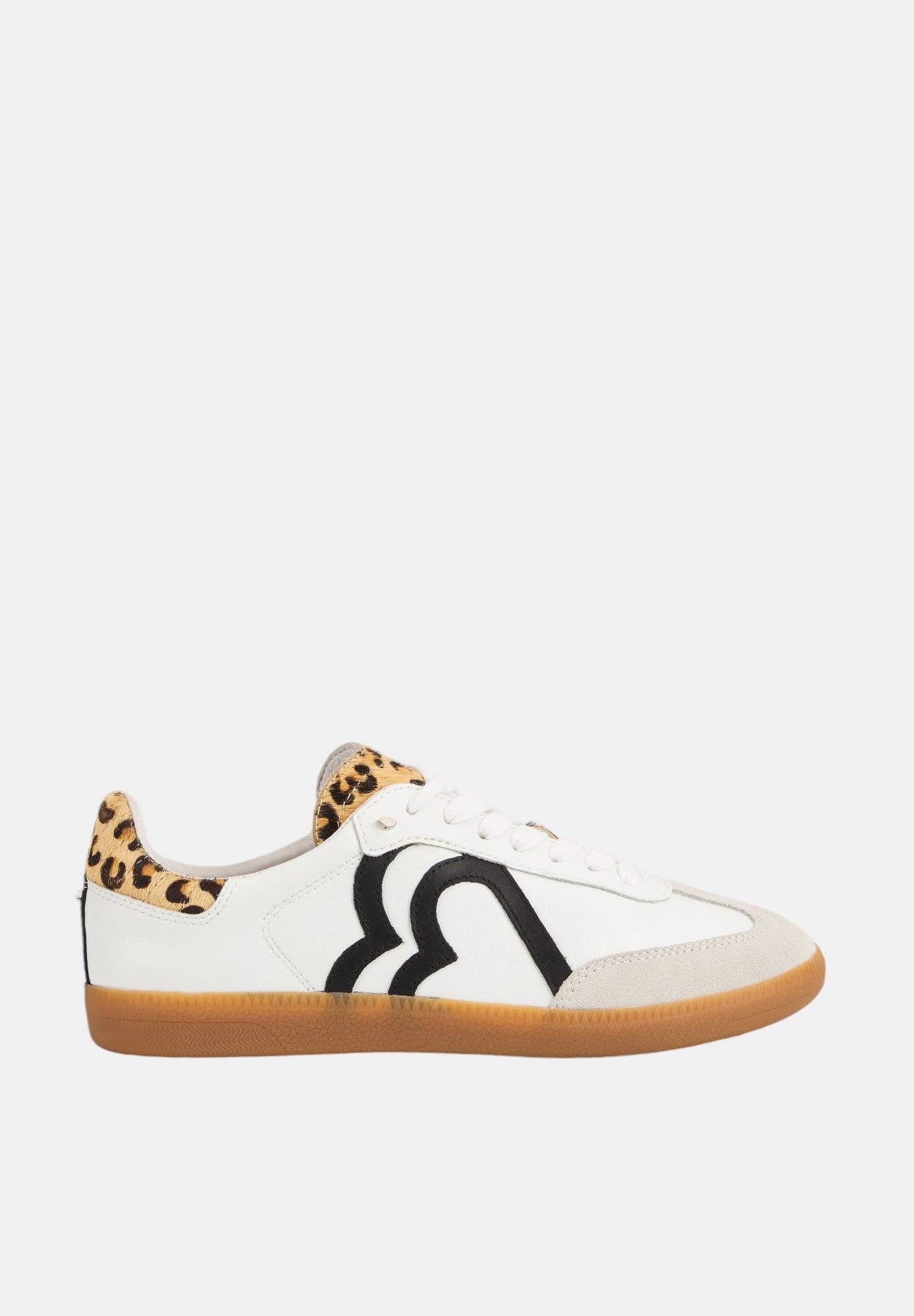Billie-Blanc Leopard Noir: