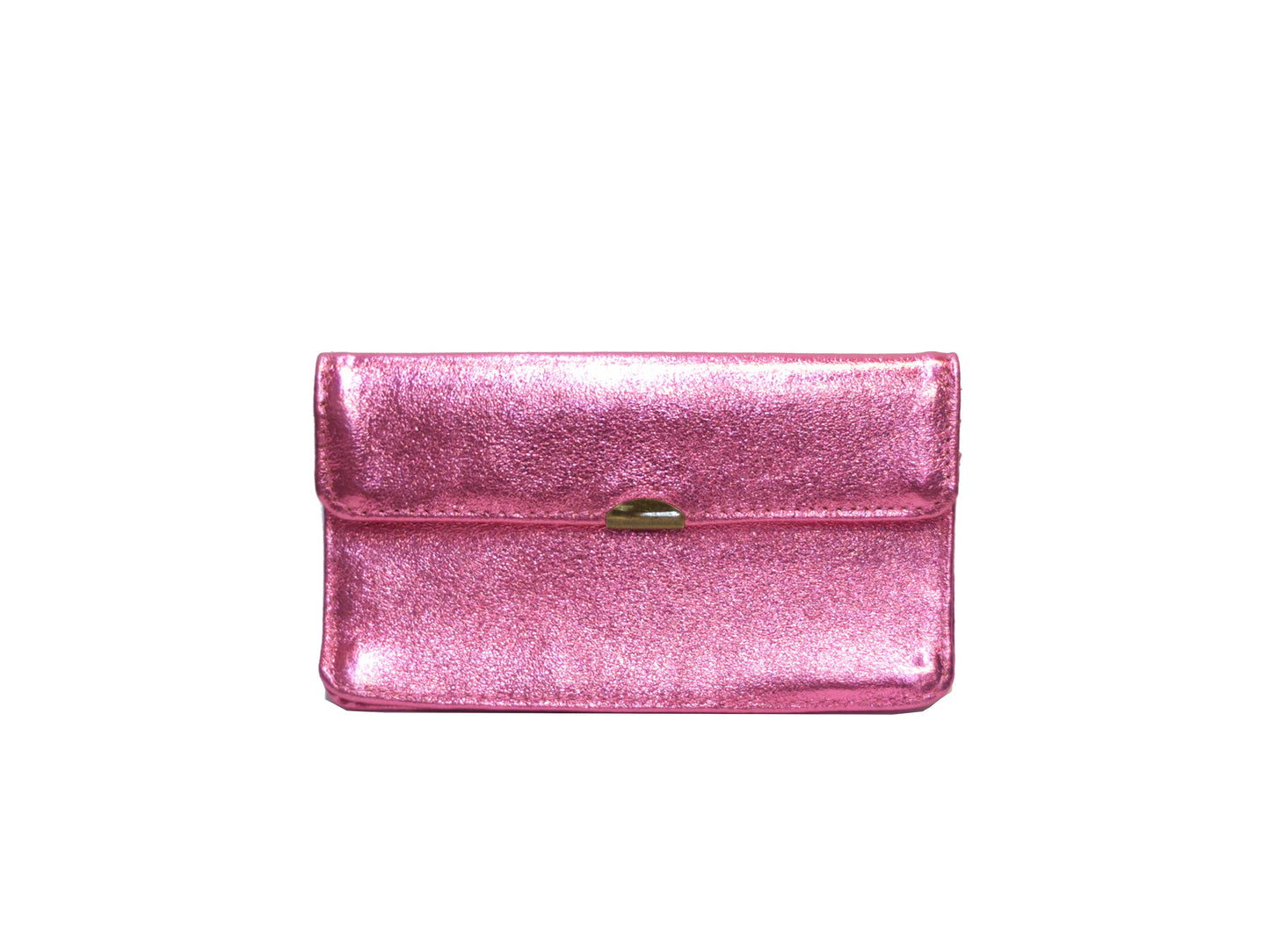 Porte monnaie cuir tout en un compact: Noisette
