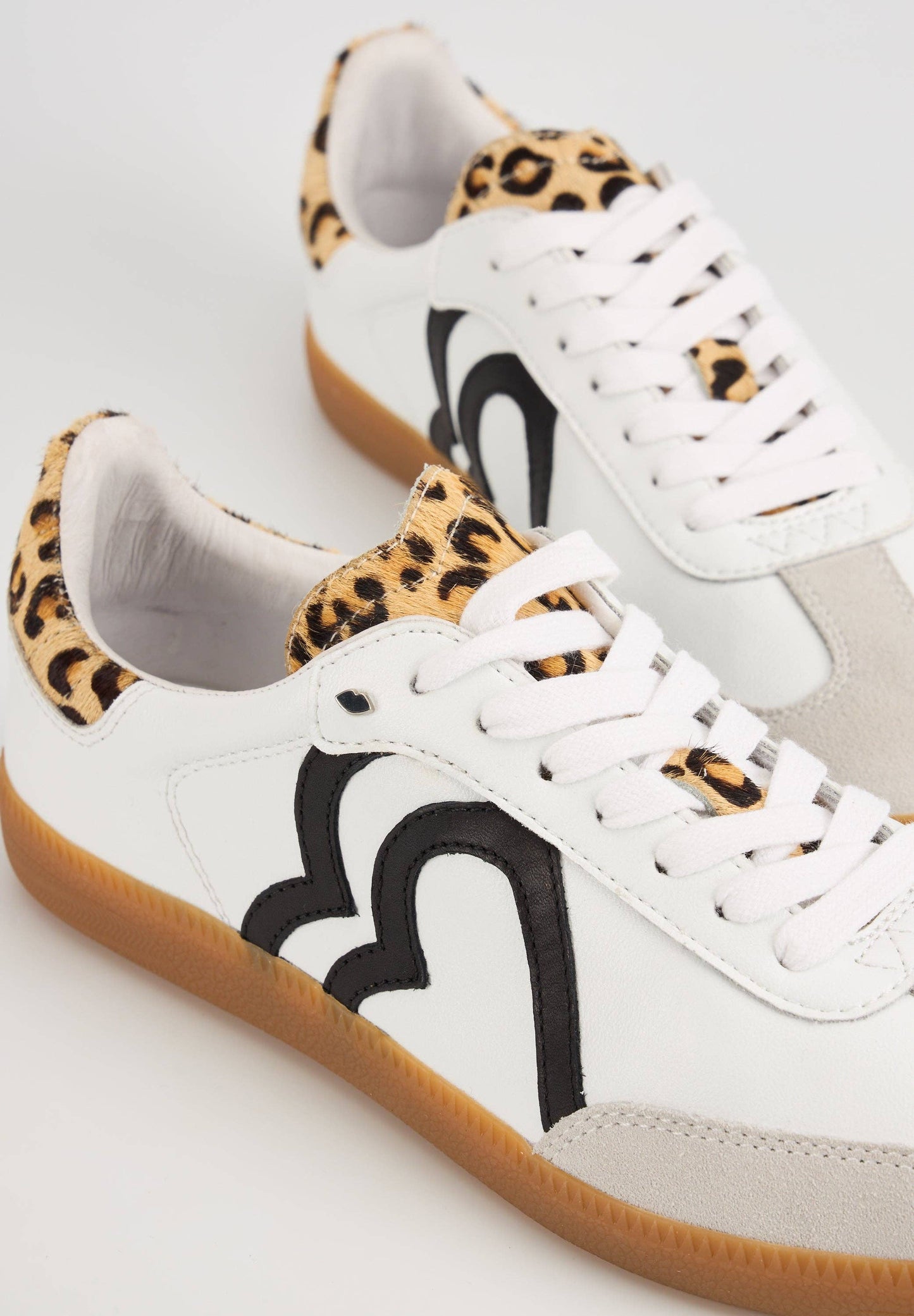 Billie-Blanc Leopard Noir: