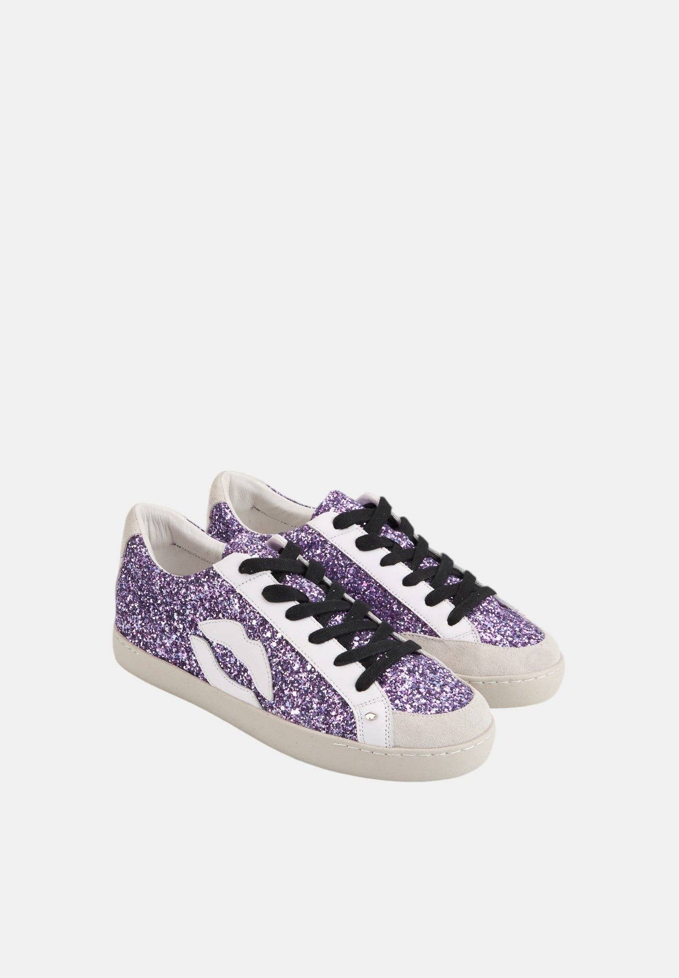 Colette-Glitter Violet: