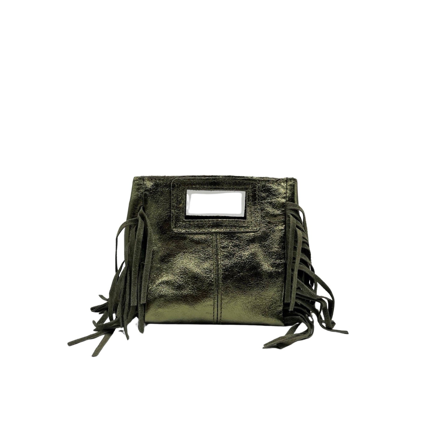 SAC A MAIN CUIR IRISE MARION SMALL: OR
