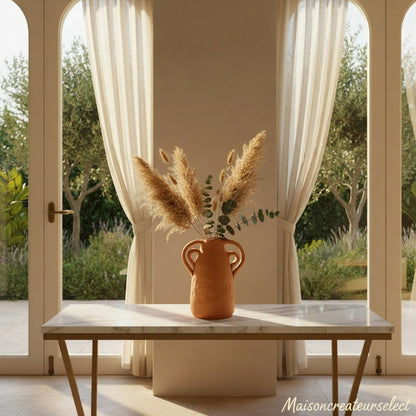 Vase Amphore Artisanal — Céramique Terracotta Fait Main Portugal