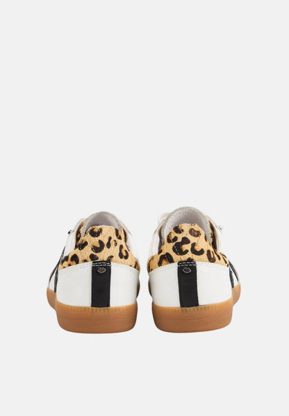 Billie-Blanc Leopard Noir: