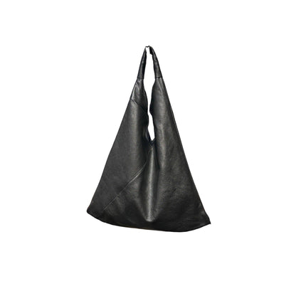 SAC CUIR GRAINE NOMADE G: KAKI