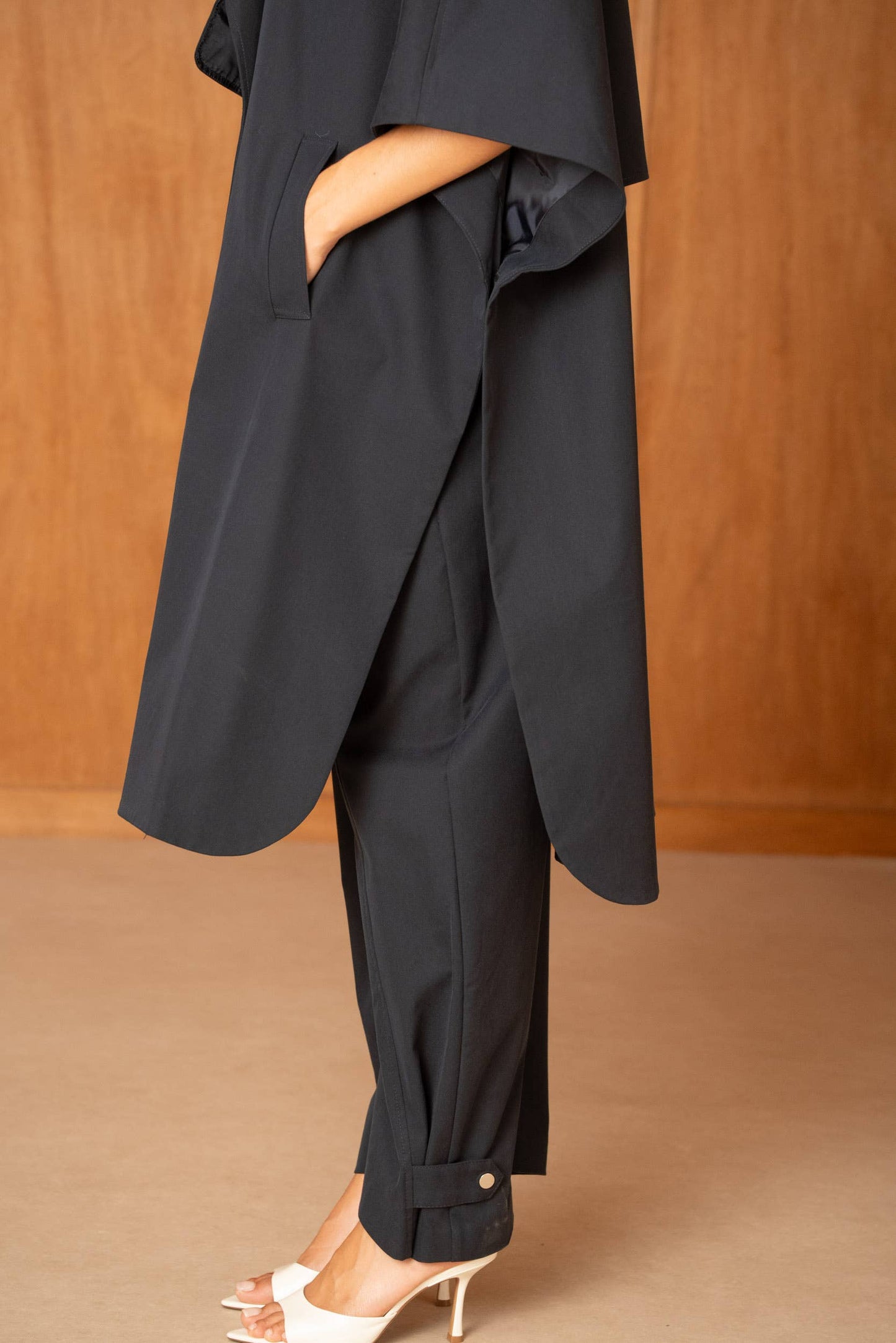 Trench Cape Oversize Camel