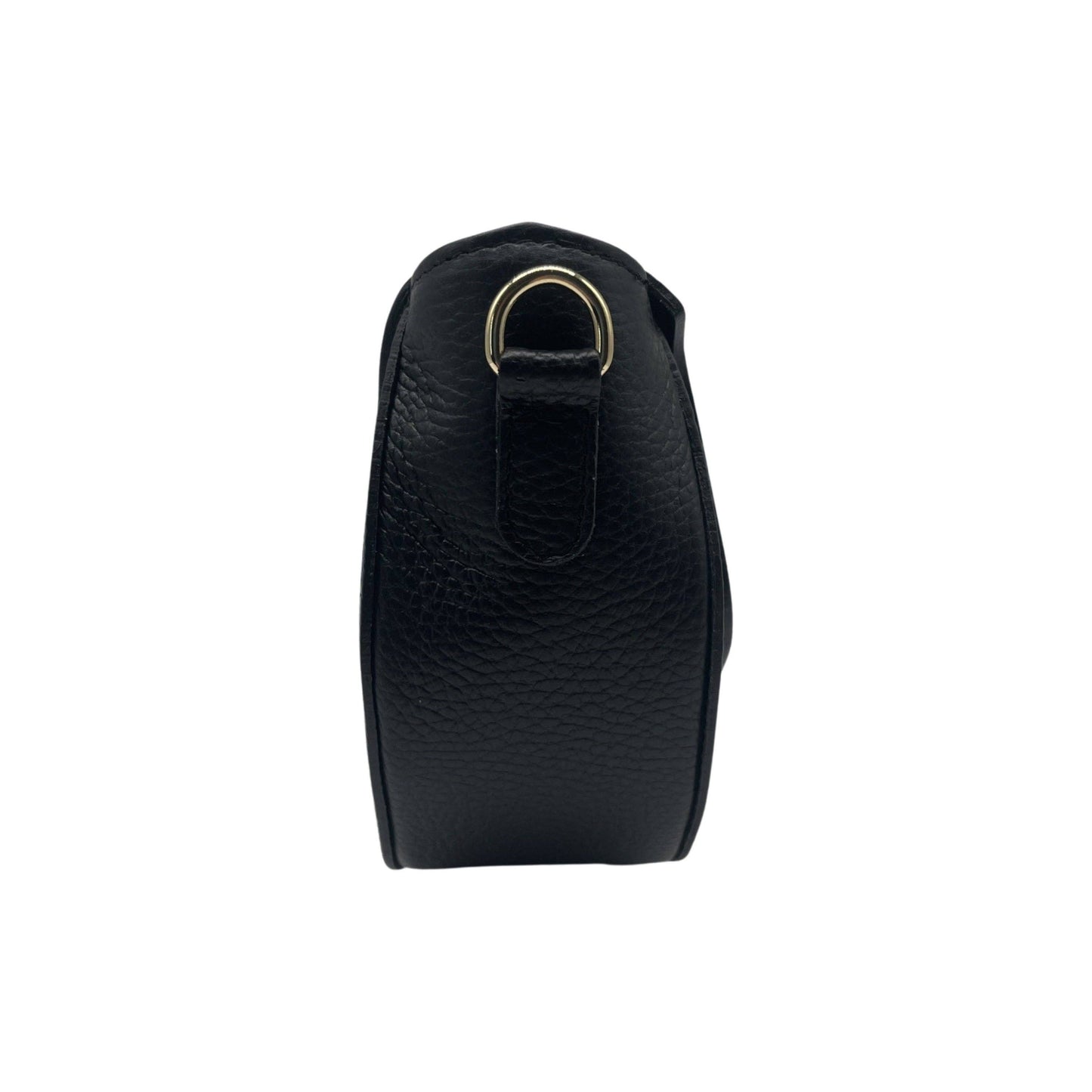 SAC BANDOULIERE CUIR GRAINE MADELENA NOIR