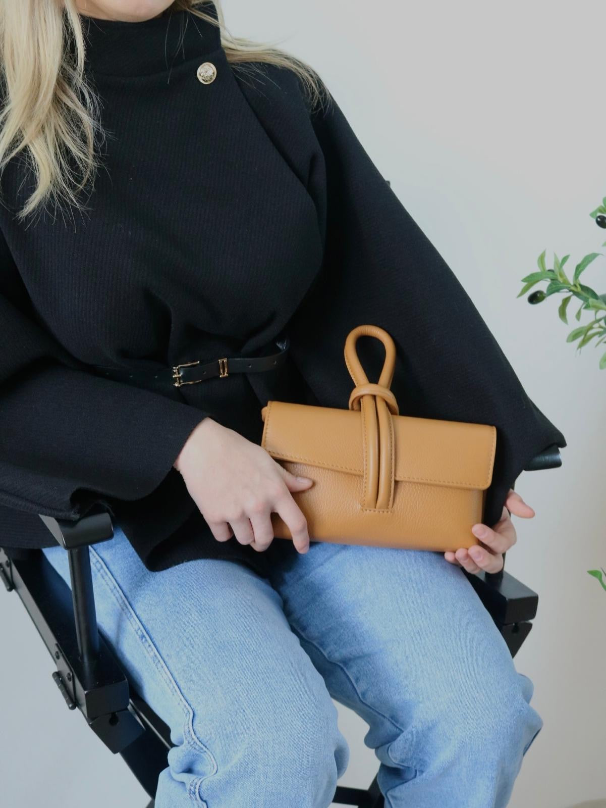 Poncho avec ceinture –