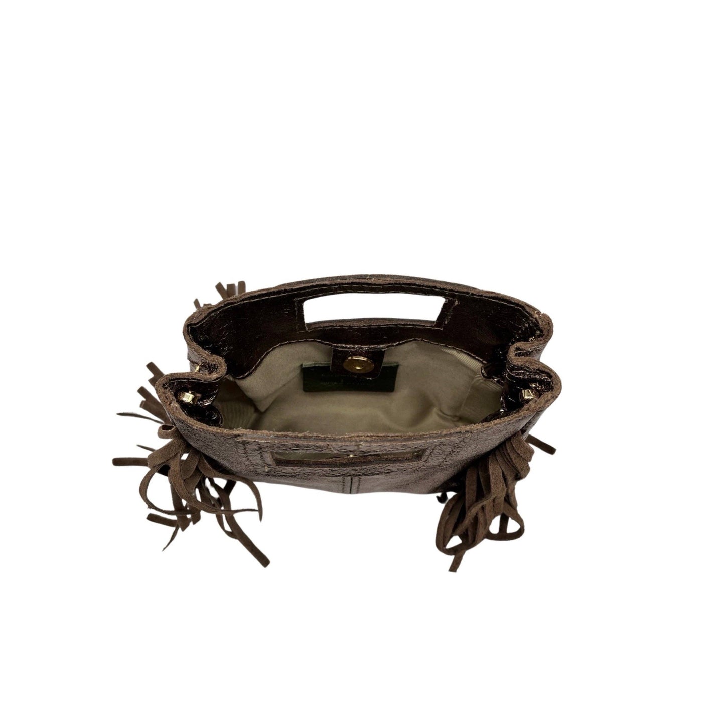 SAC A MAIN CUIR IRISE MARION SMALL: OR