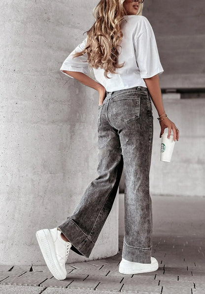 Wide leg jeans  -