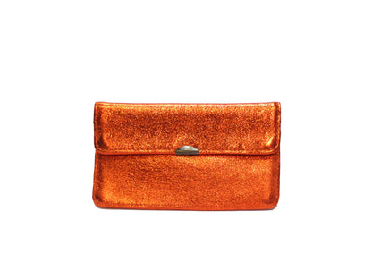 Porte monnaie cuir tout en un compact: Léopard