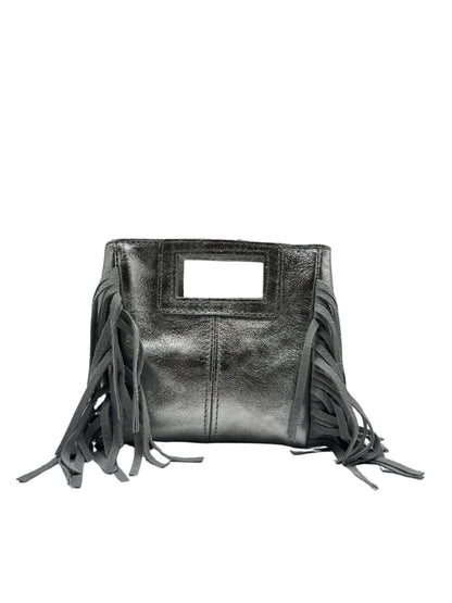 SAC A MAIN CUIR IRISE MARION SMALL: NOIR