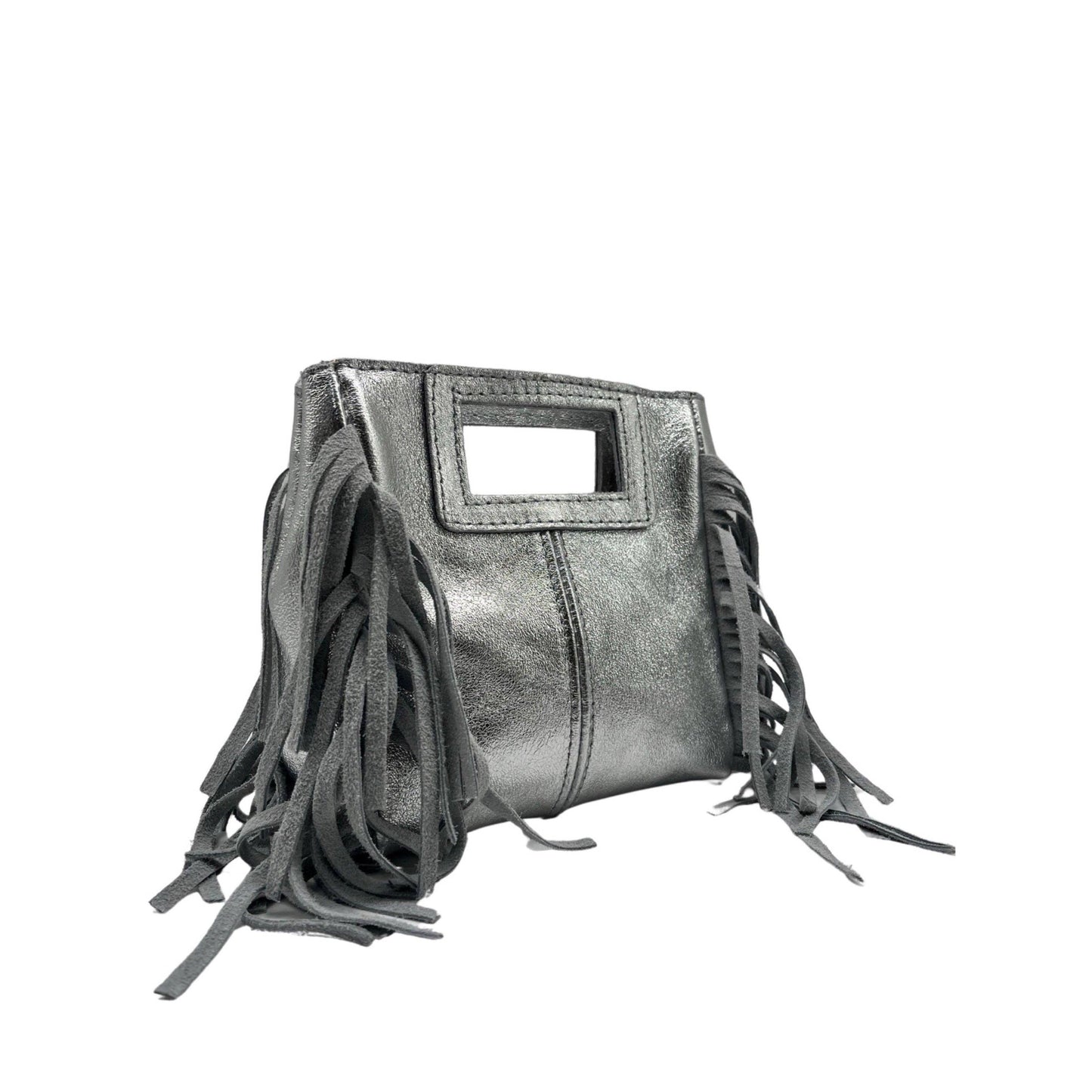 SAC A MAIN CUIR IRISE MARION SMALL: NOIR