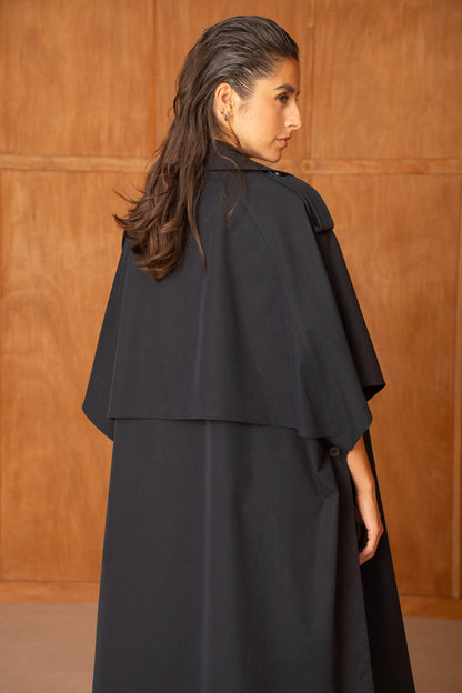 Trench Cape Oversize Camel
