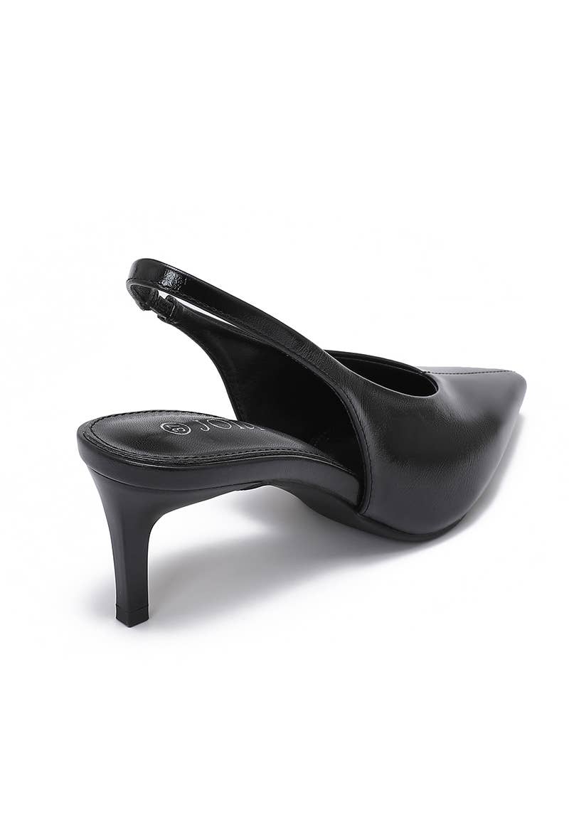 Escarpins Clémence — Slingback bout pointu