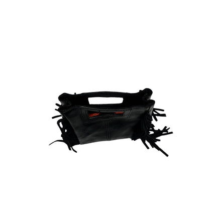 SAC A MAIN CUIR IRISE MARION SMALL: NOIR