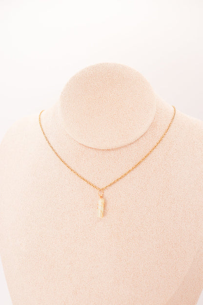 Pendant | Mini Jade Pillars "Plum Blossoms