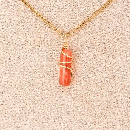 Pendant | Mini Jade Pillars "Plum Blossoms