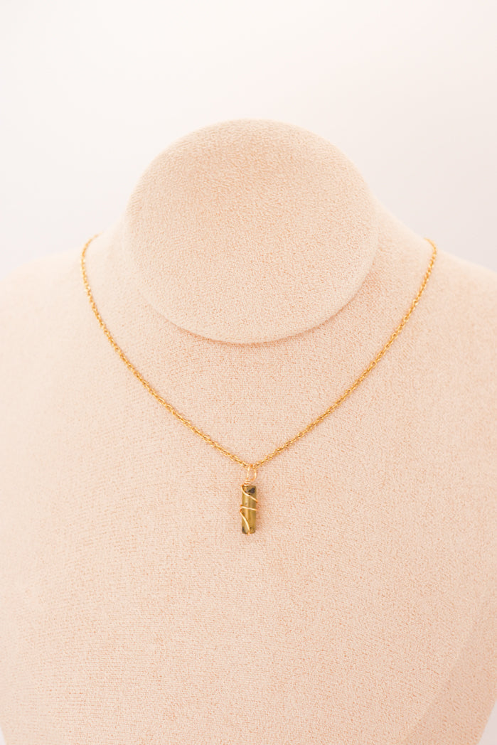 Pendant | Mini Jade Pillars "Plum Blossoms