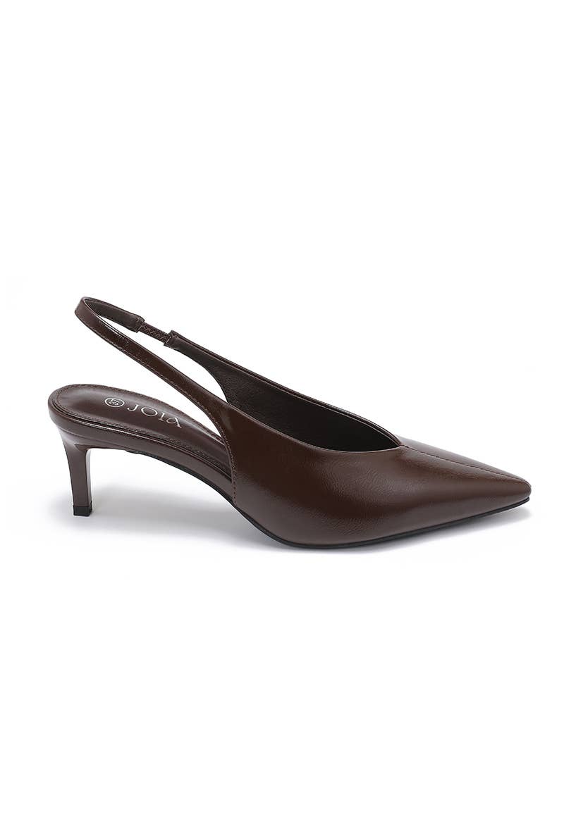 Escarpins Clémence — Slingback bout pointu