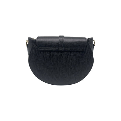 SAC BANDOULIERE CUIR GRAINE MADELENA NOIR