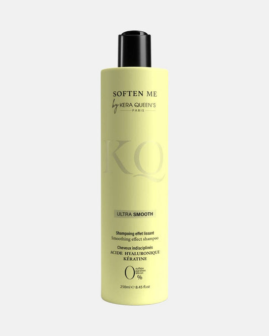 Shampoing Soften Me Ultra Smooth Kera Queen's, flacon jaune