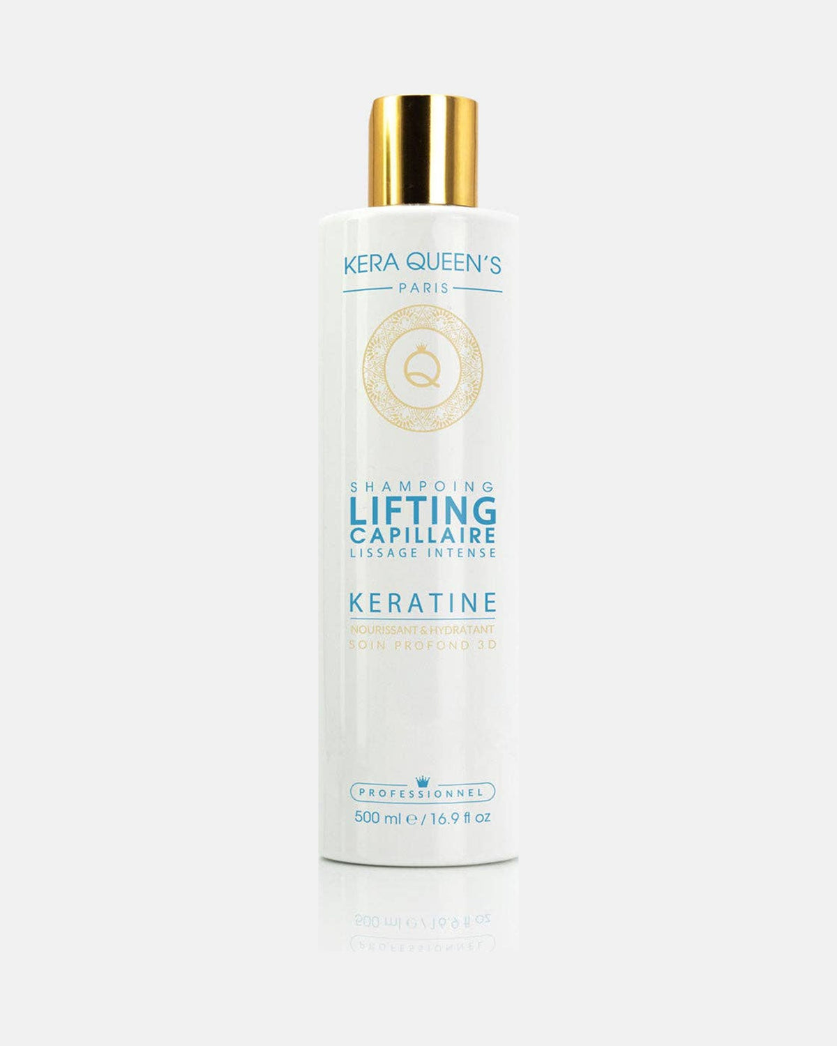 Kit duo Lifting Capillaire Kératine Intense Kera Queen's, shampoing