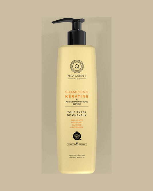 Shampoing Rituel Vegan Biotine 500 ml Kera Queen's